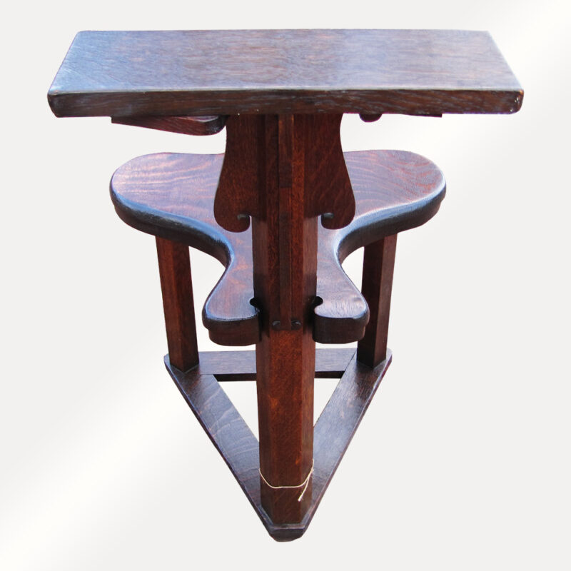 Antique Rare Charles Rohlfs Hall Chair w5157 - SOLD - Image 3