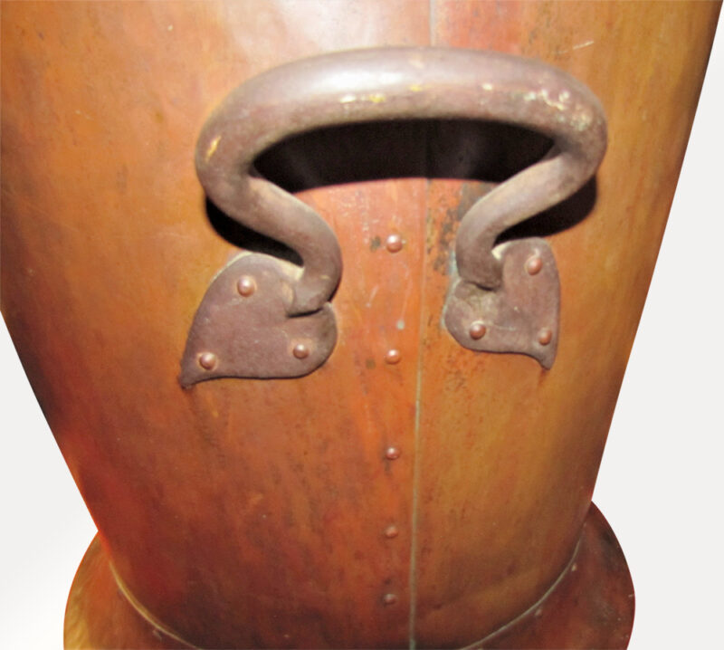 Gustav Stickley Copper Wine Cooler W5167 - Image 4