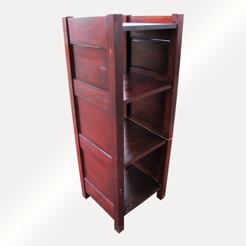Antique Arts & Crafts Magazine Stand. W5263 - Image 5