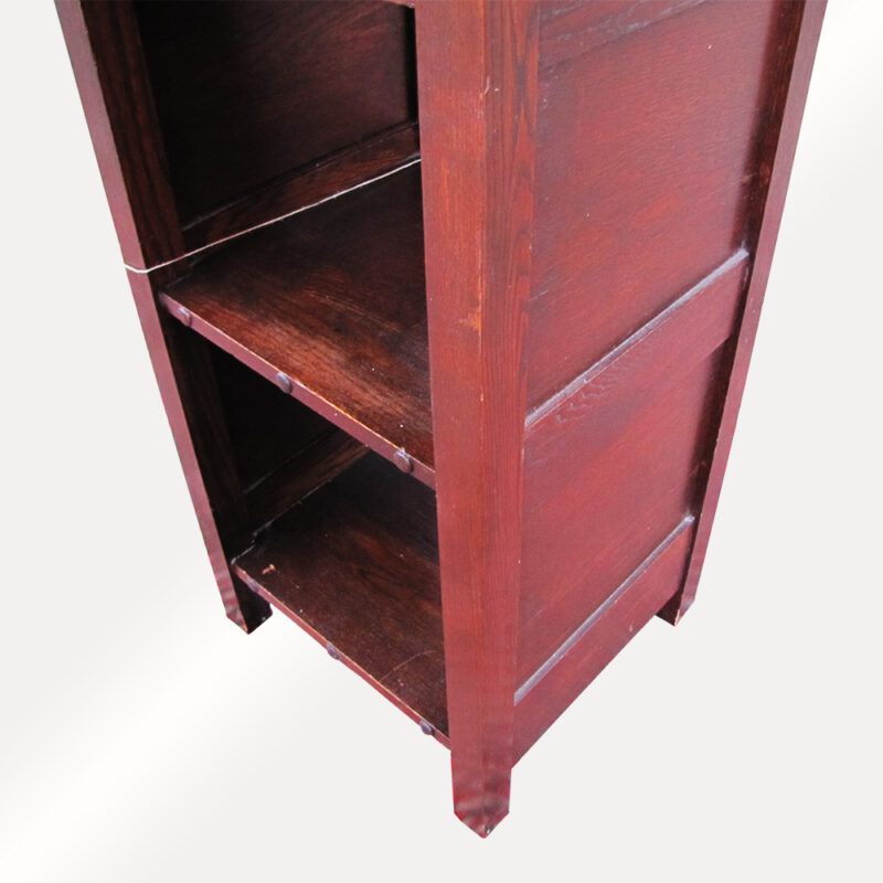 Antique Arts & Crafts Magazine Stand. W5263 - Image 8