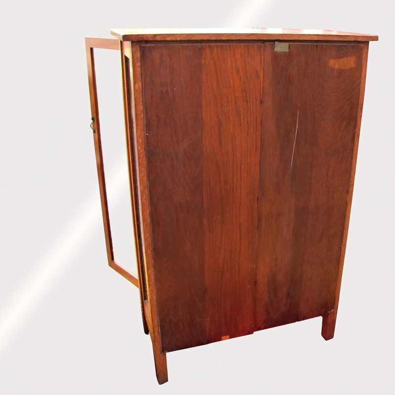Antique Small Stickley Brothers China Cabinet w5348 - Image 8