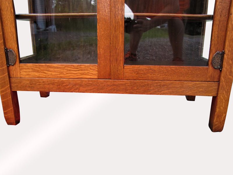 Antique Small Stickley Brothers China Cabinet w5348 - Image 15