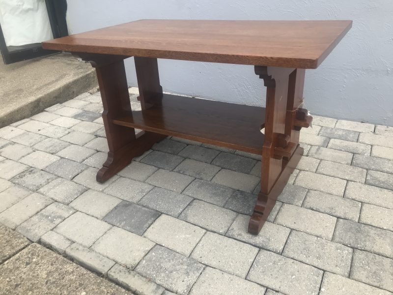W6065 L&G Stickley Trestle Table - Image 17