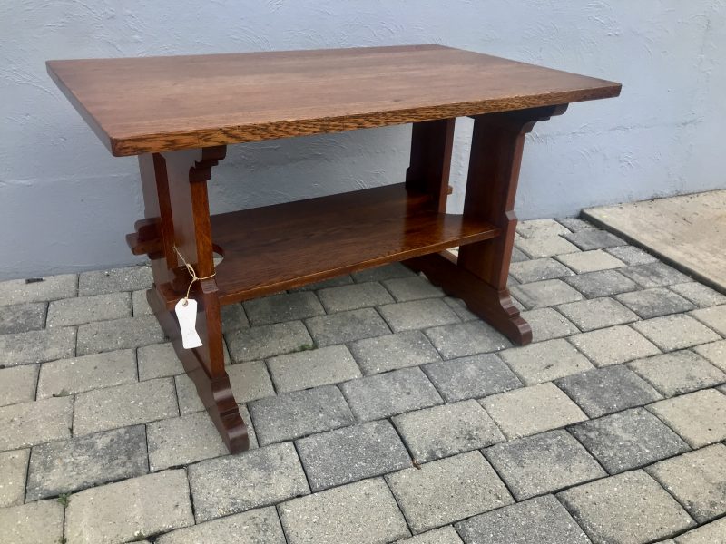 W6065 L&G Stickley Trestle Table - Image 16