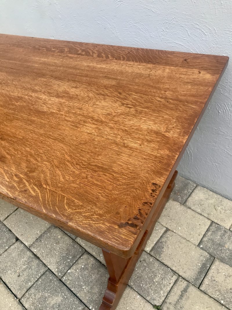 W6065 L&G Stickley Trestle Table - Image 13