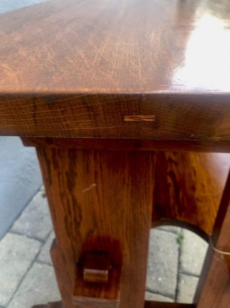 W6065 L&G Stickley Trestle Table - Image 12
