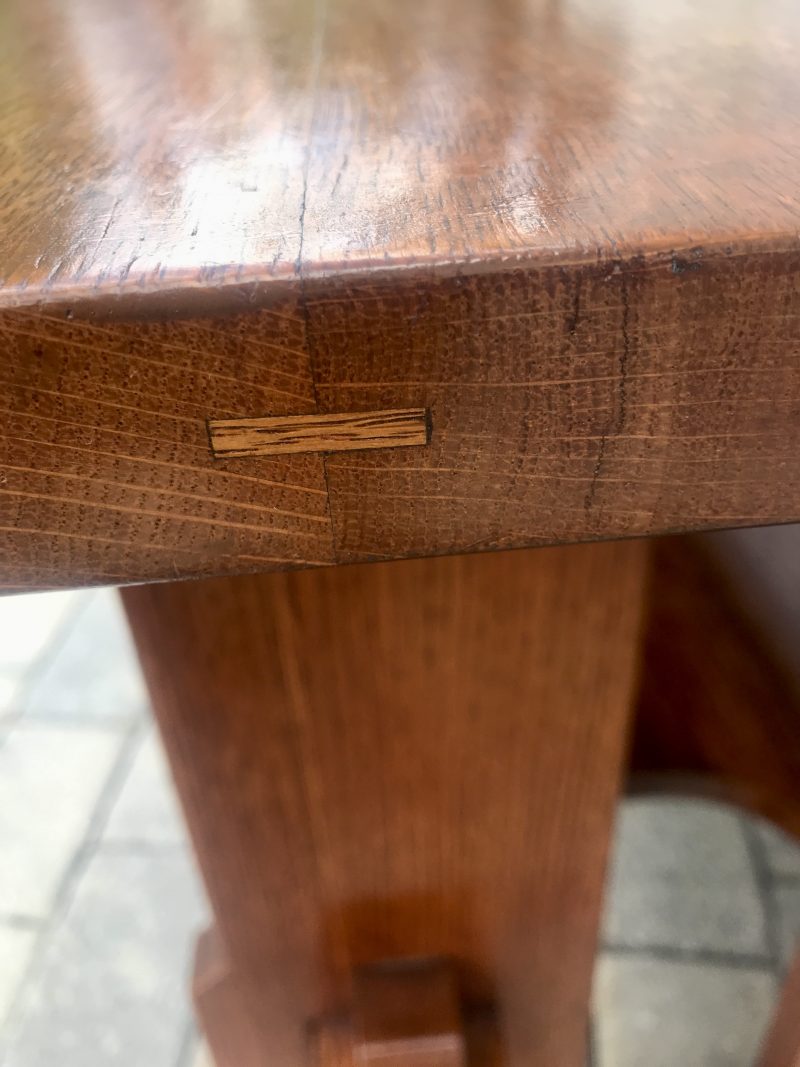 W6065 L&G Stickley Trestle Table - Image 9