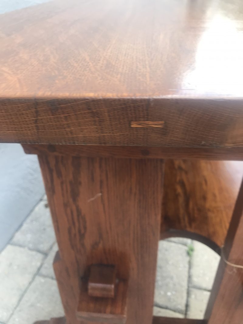 W6065 L&G Stickley Trestle Table - Image 24