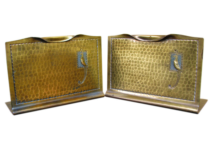 Roycroft Copper Bookends W915_2