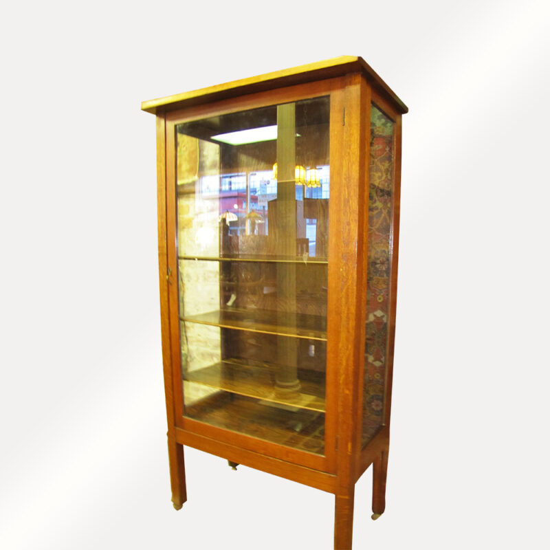 Antique (Lifetime) One Door China Cabinet w99