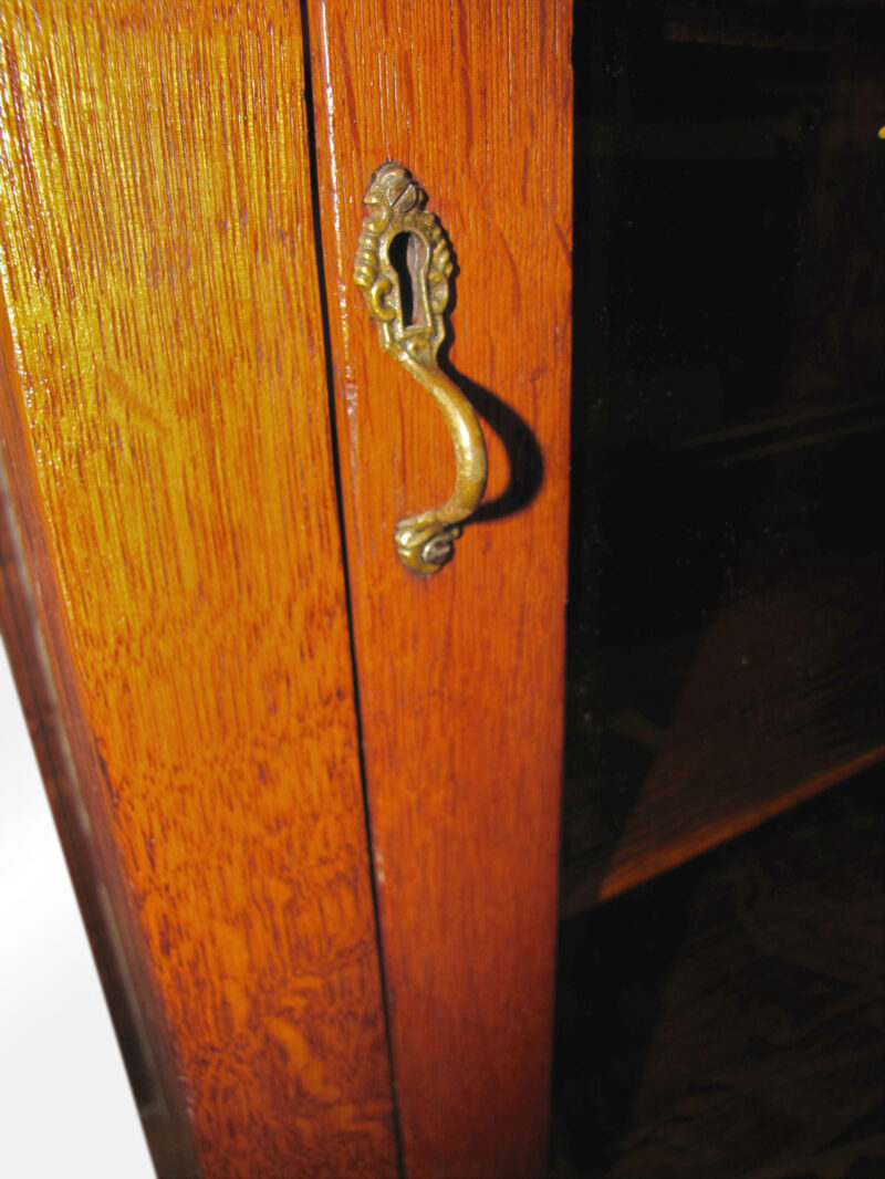 Antique (Lifetime) One Door China Cabinet w99 - Image 7